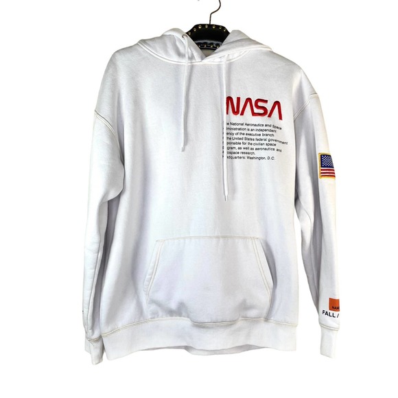 Heron Preston | Shirts | Heron Preston X Nasa Pullover Hoodie Sweater Size  Xxl Nwt | Poshmark